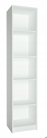 Стелаж Meble Bestseller, 39 x 180 x 35 см, білий