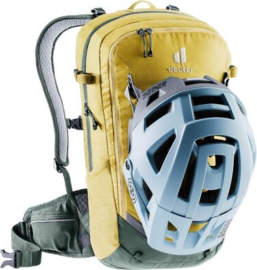 Рюкзак для велосипедистів Deuter Flyt 14 з протектором, унісекс, жовто-зелений