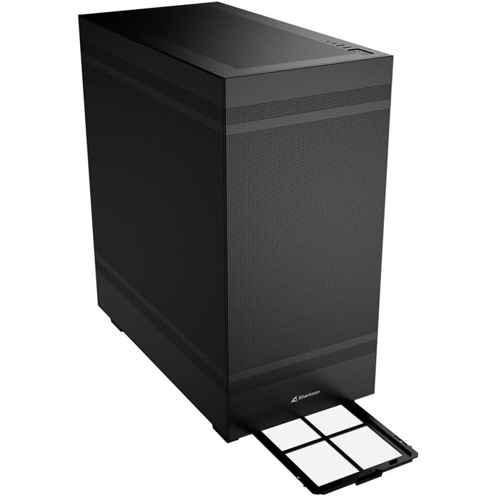 Корпус для ПК Sharkoon Rebel C50 ATX, чорний