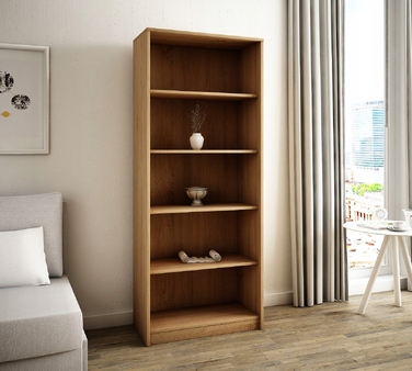Стелаж Matkam 74 x 35 x 180 см, дуб сонома