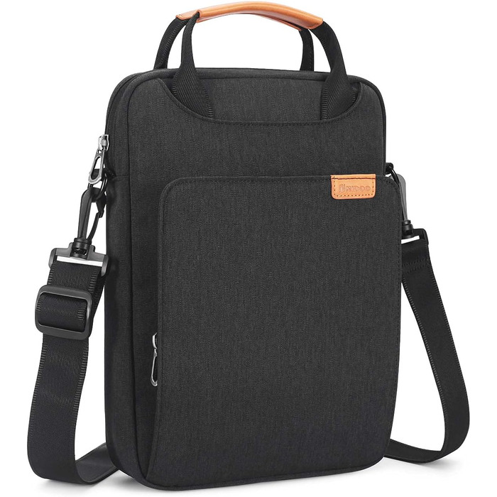 Водонепроникна сумка для ноутбука 12-13'' NIDOO, темно-сіра, для MacBook, iPad Pro, Surface, Galaxy Book, XPS, MatePad
