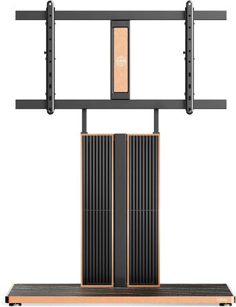 Підставка для телевізора FITUEYES Design 75-100 дюймів, до 65 кг, з бука, сучасна, розкішна, регульована висота