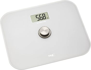 Цифрова вага для людей TFA Dostmann Eco Step, без батарейок, екологічна, автоматичне вимкнення, біла