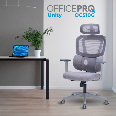 Крісло офісне OfficePro Unity OC510G Grey