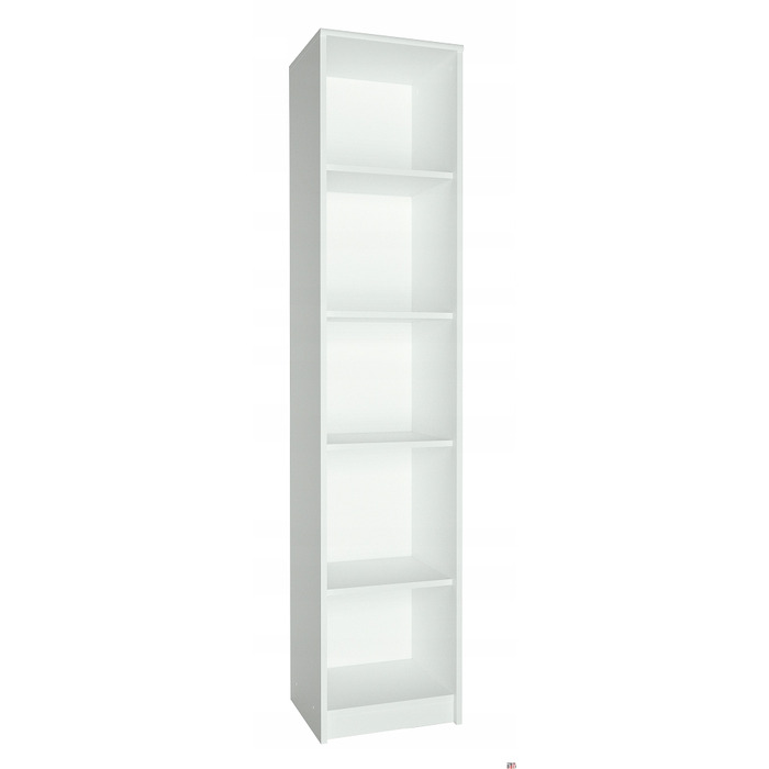 Стелаж Meble Bestseller, 39 x 180 x 35 см, білий