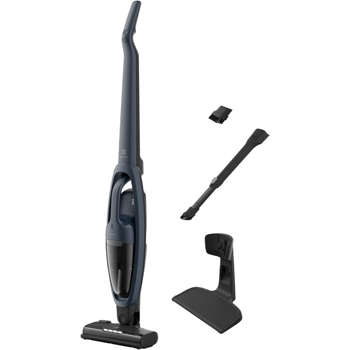 Пилосос бездротовий Electrolux ES52CB21DB, синій, вертикальний