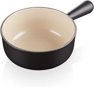 Каструля Le Creuset з чавуну, 18 см, 2.6 л, чорна матова