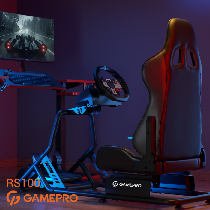 Ігрове крісло кокпіт GamePro RS100