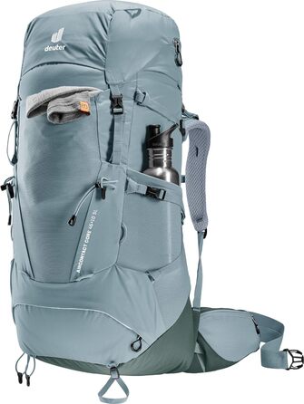 Жіночий трекінговий рюкзак Deuter Aircontact Core 45+10 л, Shale-ivy