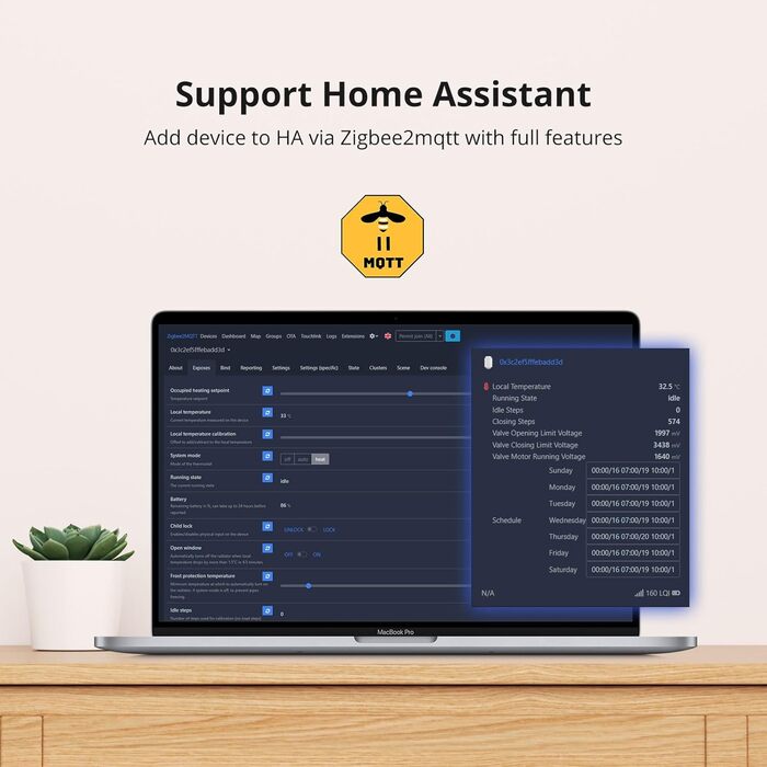 SONOFF TRVZB Розумний терморегулятор на радіатор, 2 шт. Zigbee, сумісний з Alexa/Home Assistant