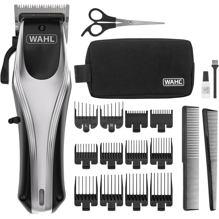 Машинка для стрижки волосся Wahl Rapid Clip для чоловіків, акумуляторна, професійна, літій-іонна, бездротова