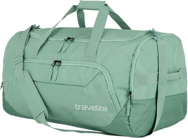 Дорожня сумка Travelite Kick Off L, 60 см, 73 л, велика спортивна сумка для подорожей, колір шалфей