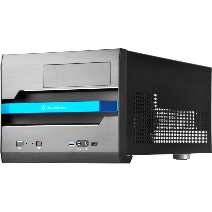Корпус SilverStone SST-SG12B Sugo Micro ATX Cube, чорний