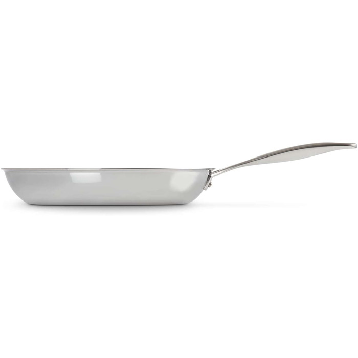Сковорода LE CREUSET з нержавіючої сталі 3-шарова, 28 см, без антипригарного покриття