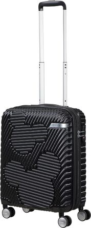 Дорожня валіза American Tourister Mickey Clouds, розмір S, розширювана, 55 см, 38/45 л, чорна з принтом Міккі Мауса, ручна поклажа, на колесах