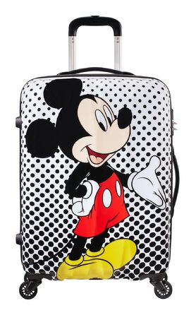 Дитяча валіза American Tourister Disney Legends Spinner S, 65 см, 36 л, багатоколірна (Mickey Mouse Polka Dot)