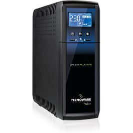 Tecnoware UPS ERA PLUS DC: ДБЖ для відеоспостереження з Powerbank 8800mAh, POE 24V/48V, захист від перепадів напруги та відключень до 240 хв
