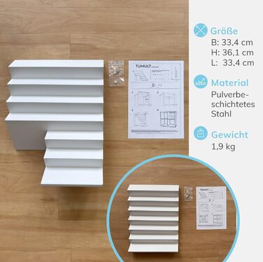 Магнітна вставка для зберігання Tonie-фігурок на IKEA Kallax, місце для 50+ фігурок, з вирізом для Toniebox, легкий монтаж