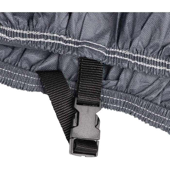 Чохол для мотоцикла Oxford Dormex Medium, чорний/сірий, для приміщень, 229×99×125 см
