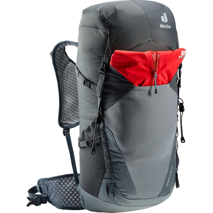 Рюкзак Deuter Speed Lite 30 літрів, легкий туристичний, графітовий