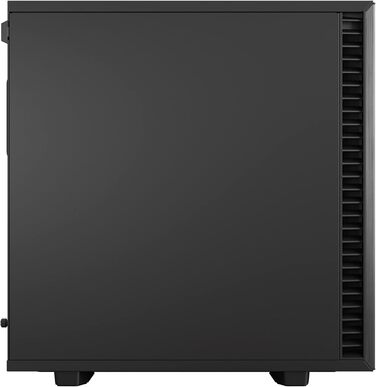 Корпус Fractal Design Define 7 Mini Black, алюміній/сталь, безшумний, Micro ATX, міні-тауер