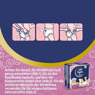 Нічні підгузки-трусики Babylino Safe Nights для хлопчиків 8-13 років (30-48 кг), 84 шт.