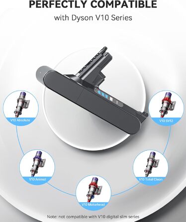 Акумулятор Morpilot V7 8000mAh для пилососа Dyson V7 SV11 Animal, Motorhead, Pro, Trigger, Fluffy + 3 фільтри