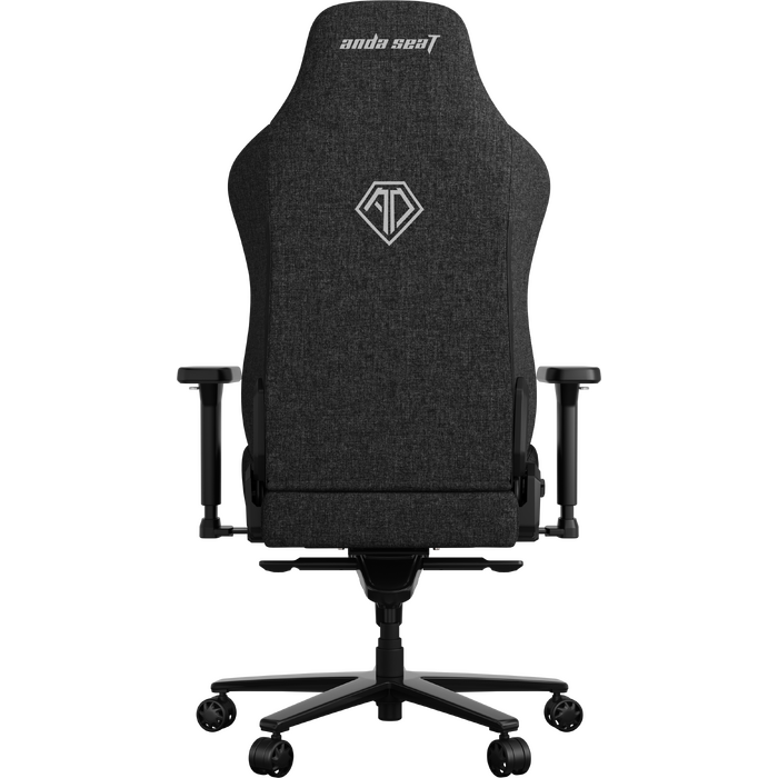 Крісло геймерське ігрове Anda Seat Phantom 4 Pro L до 100 кг Black Fabric  (AD18YSDC-72-B-F-B02)