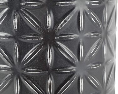 Металевий підставка для парасольок Kobolo, чорна, 21x21x43 см, для передпокою