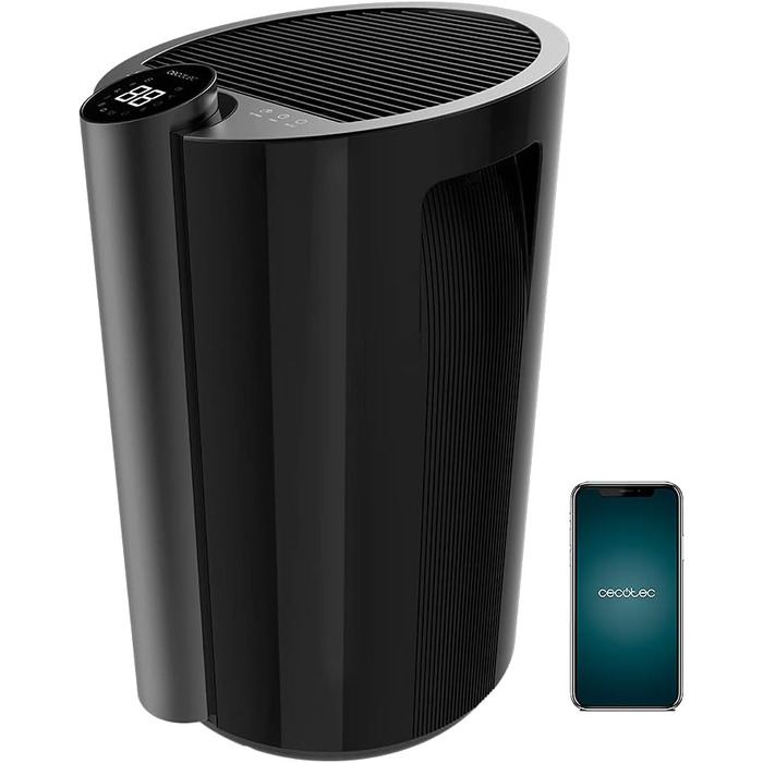 Зволожувач повітря Cecotec Big Dry 4000 Expert Connected: 10л/день, WiFi, R290, LED, Auto Off, 90м2