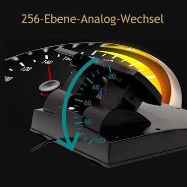 Ігровий кермо NBCP R270 з педалями, 270°, вібрація, для PC/PS3/PS4/Xbox One/Series X/S/Nintendo Switch – для гоночних ігор