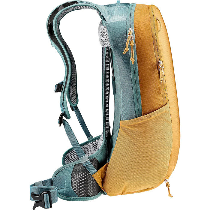 Велорюкзак Deuter Race Air 10, 10 л, кориця/синій, для велосипеда