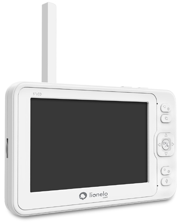 Електронна відеоняня Lionelo BABYLINE 8.3 з камерою 360° та нічним режимом