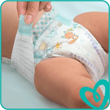 Підгузки Pampers Baby-Dry Нічні, розмір 7 (15+ кг), 186 шт, Mega Pack на 1 місяць, до 12 годин сухості, противитікання