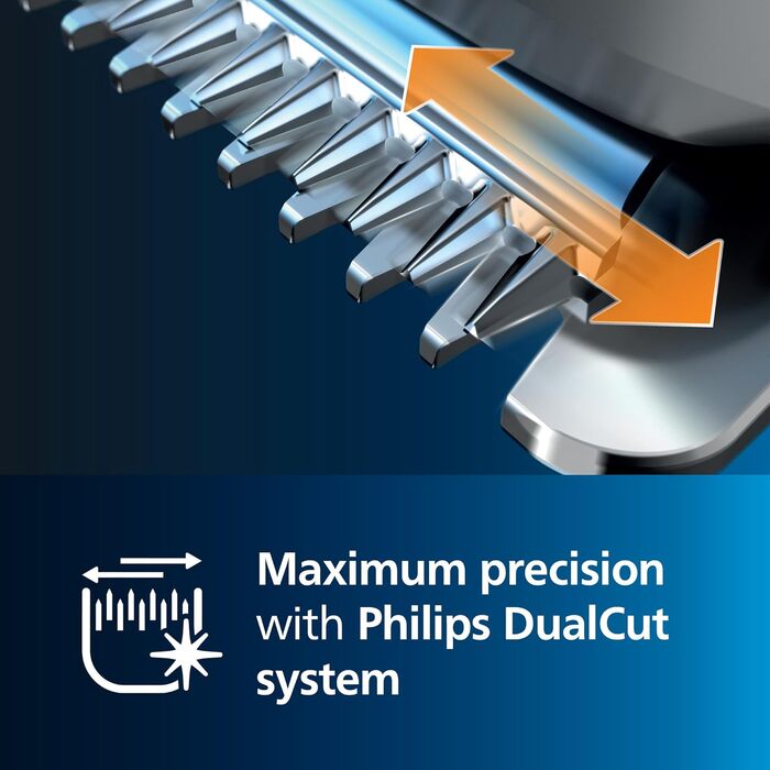 Машинка для стрижки волосся Philips Series 3000 HC3530/15 з технологією Trim-n-Flow