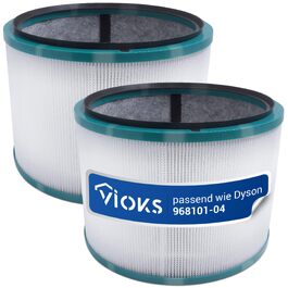 HEPA-фільтр VIOKS для очищувача повітря Dyson (967089-17, 968126-03) - 2 шт.