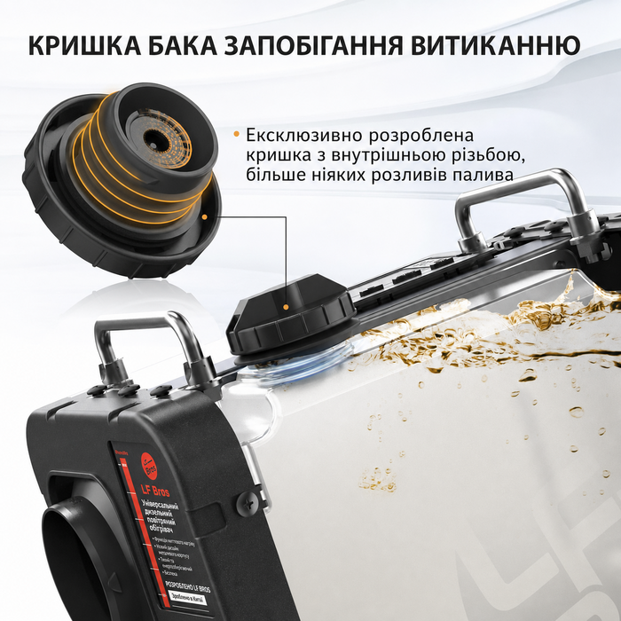 Дизельний опалювач LF Bros 5 кВт - 12/24/220-240V з пультом керування та LCD-дисплеєм для гаража, майстерні, кемпінгу, автодому (білий)