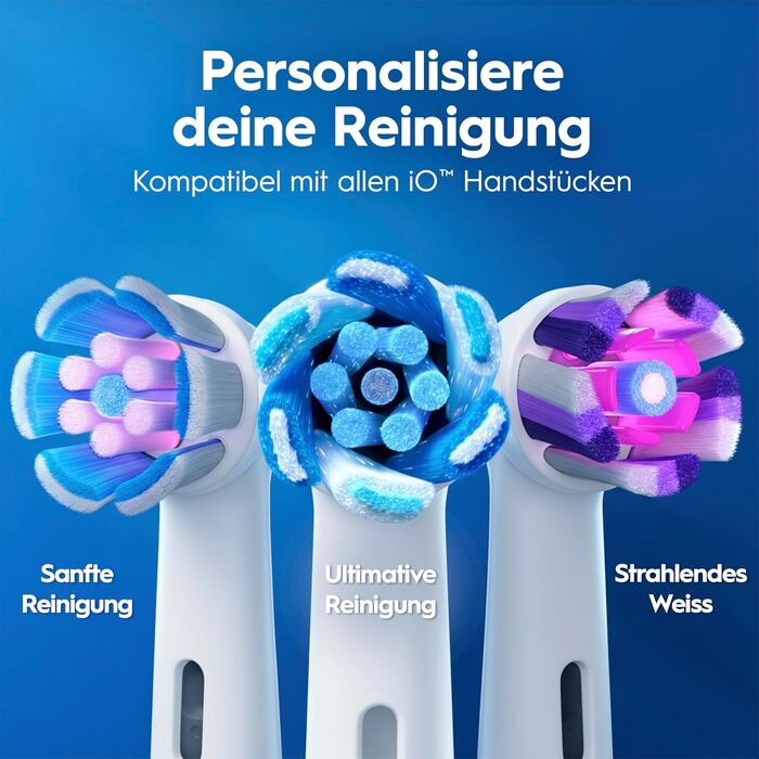 Електрична зубна щітка Oral-B iO Series 2 Forest Green (зелена), 1 щітка, 1 додаткова насадка та білий футляр