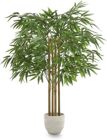 Штучний бамбук для декору, 105x70 см, пластиковий, кімнатна рослина Maia Shop