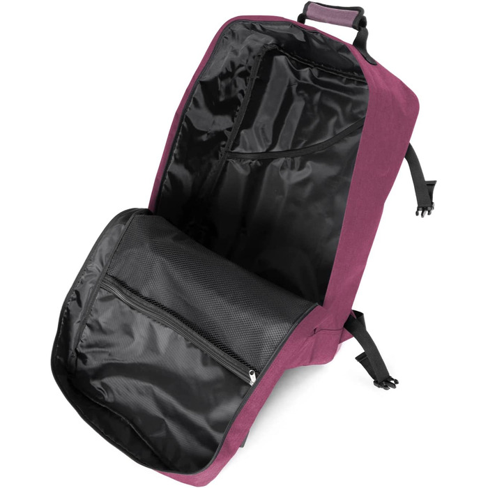 Ультралегкий туристичний рюкзак blnbag M3, 35 л, бордовий, універсальний, з м'якими регульованими лямками або ручкою для перенесення, для подорожей, унісекс