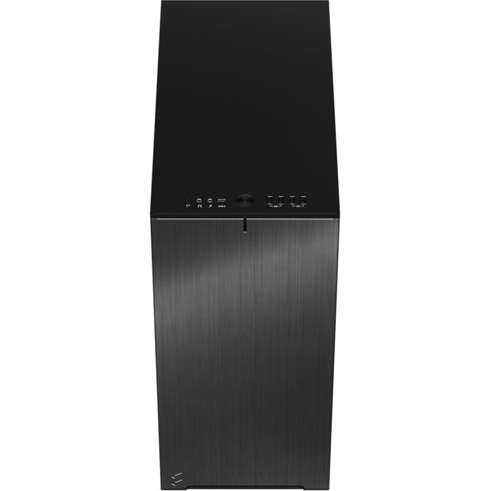 Корпус для ПК Fractal Design Define 7 Compact Black, алюміній/сталь, ATX, шумоізольований, чорний, для тихої роботи