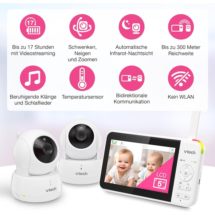 Відеоняня VTech VM924 з камерою, 5