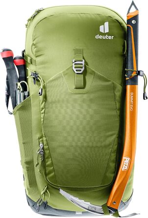 Рюкзак для чоловіків Deuter Trail Pro 33 л для альпінізму та туризму, meadow-graphite