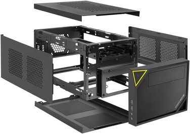 Корпус для ПК Sharkoon Shark Zone C10 Mini-ITX, 5,25