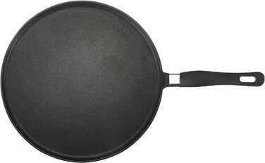 Млинцева пательня Home Granchef, антипригарна, алюмінієва, 32 см, чорна, з ручкою