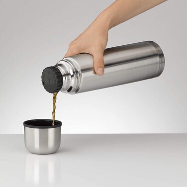 Термос alfi isoTherm Eco 1,0 л, матова нержавіюча сталь