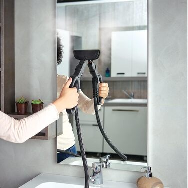 Парогенератор POLTI Vaporetto Smart 100 T 4 бар, 2 л, антивірусний, білий/бірюзовий, 110 г/хв, 9 насадок