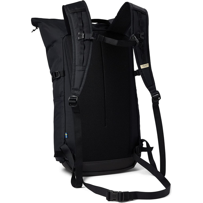 Унісекс рюкзак Fjällräven High Coast Foldsack 24 л, чорний, міський, для подорожей