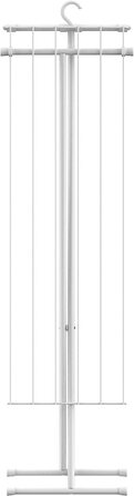 Сушарка для білизни Rörets Compact, 90x32x83 см, 5,5 м, біла, міцна та компактна, гачок для зберігання, шведська якість
