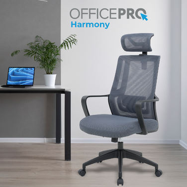 Крісло офісне OfficePro Harmony OC310-B-G-G